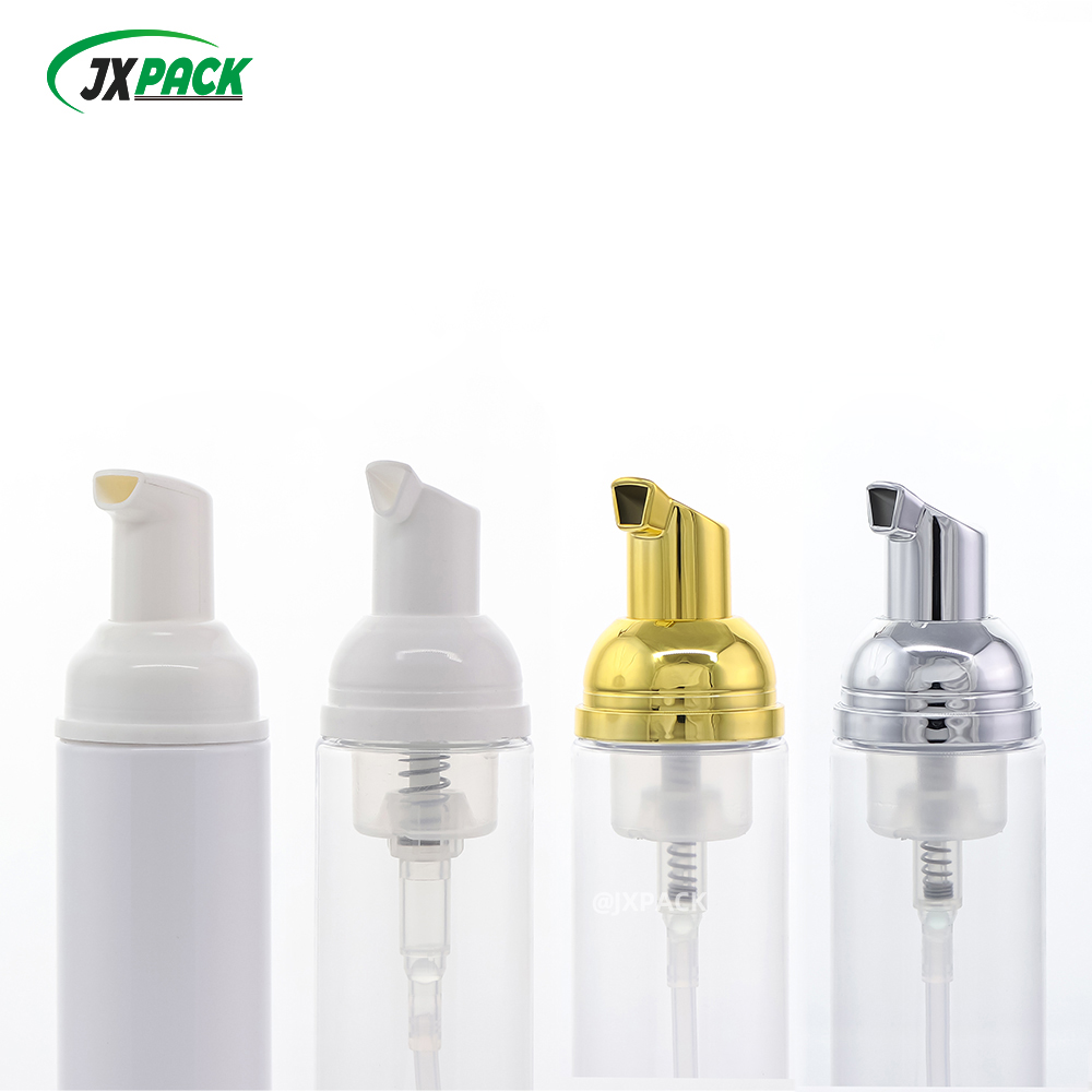 100ml PET Plastic White Foam Bottle For Mousse Toothpaste
