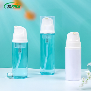 50ml White Plastic Cleanser Mousse Foam Pump Bottle