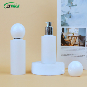 Hot Sale 100ml Cosmetic Packaging White Lotion Bottle
