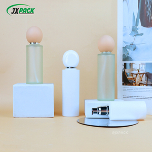Cylindrical Transparent Frosted 80ml Plastic Spray Bottle