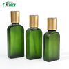 2023 New PET Brightening Facial Essence Liquid Bottle 100 120 150ML Transparent Men's Square Perfume Bottle