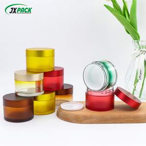 50ml Skin Care Serum Cream Container PET Plastic Jar 