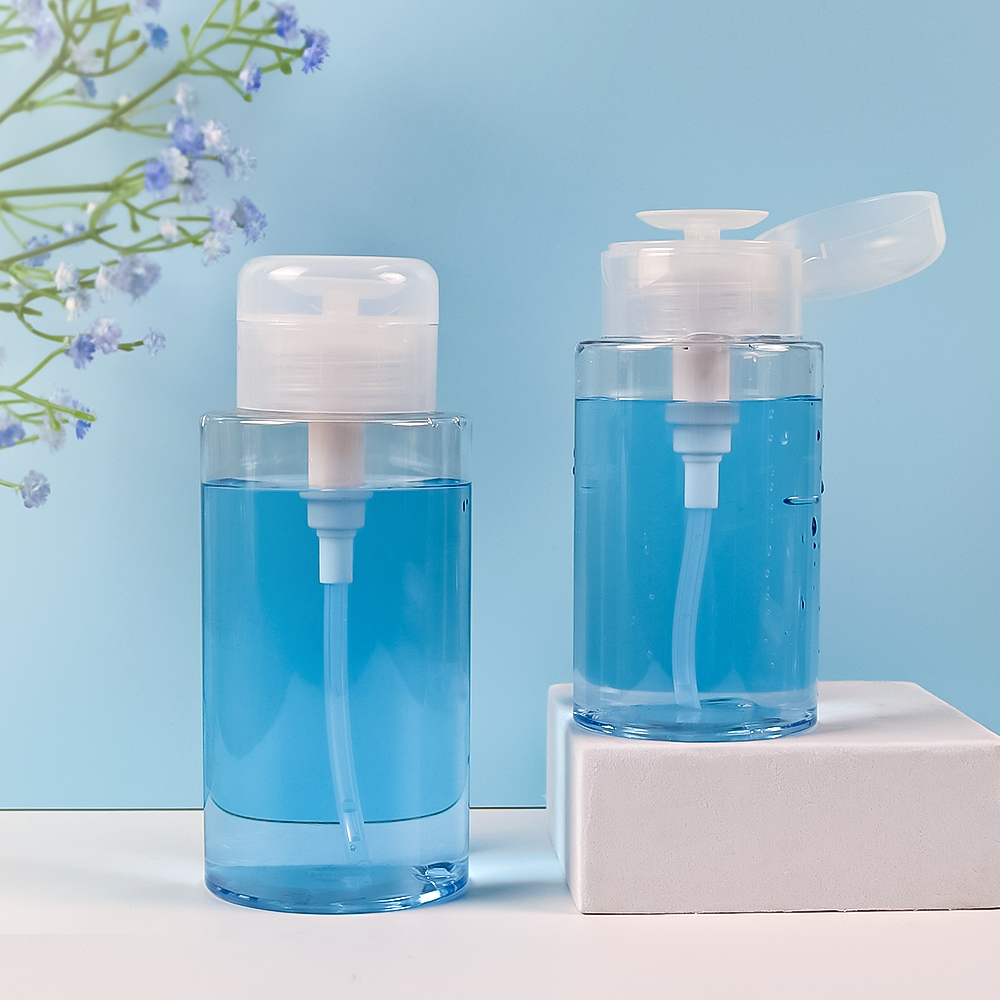 Makeup remover bottle