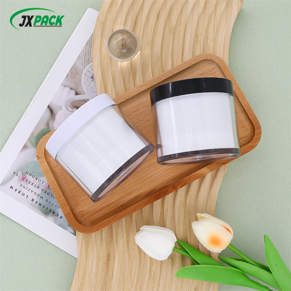 Eco Friendly 200ml Body Face Cream Jar Plastic Packaging