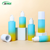 Wholesale Pet Hand Soap Bottle with Spout 30 60 80 100 120ML Cream Jar Vacuum Bottle Pink Bottle Face Cream 