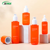 Wholesale Pet Hand Soap Bottle with Spout 30 60 80 100 120ML Cream Jar Vacuum Bottle Pink Bottle Face Cream 