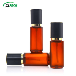 PET Thick Wall 30 60 100 120 ML Body Wash Body Lotion Eyelash Shampoo Horizontal Shoulder Bottle Body Cream Container