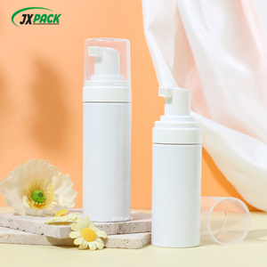 Spot Pet Hand Soap Bottle 40 50 60 Ml White Plastic Facial Wash Bottle Clear Foam Bottle Packaging